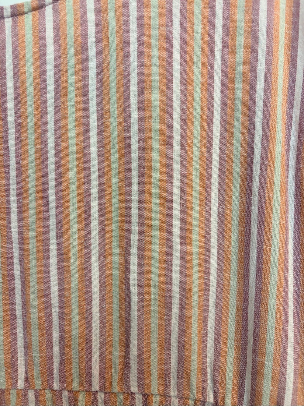 Patagonia Striped Wide Leg Organic Hemp Jumpsuit Size L Relaxed Fit - Picture 8 of 8
